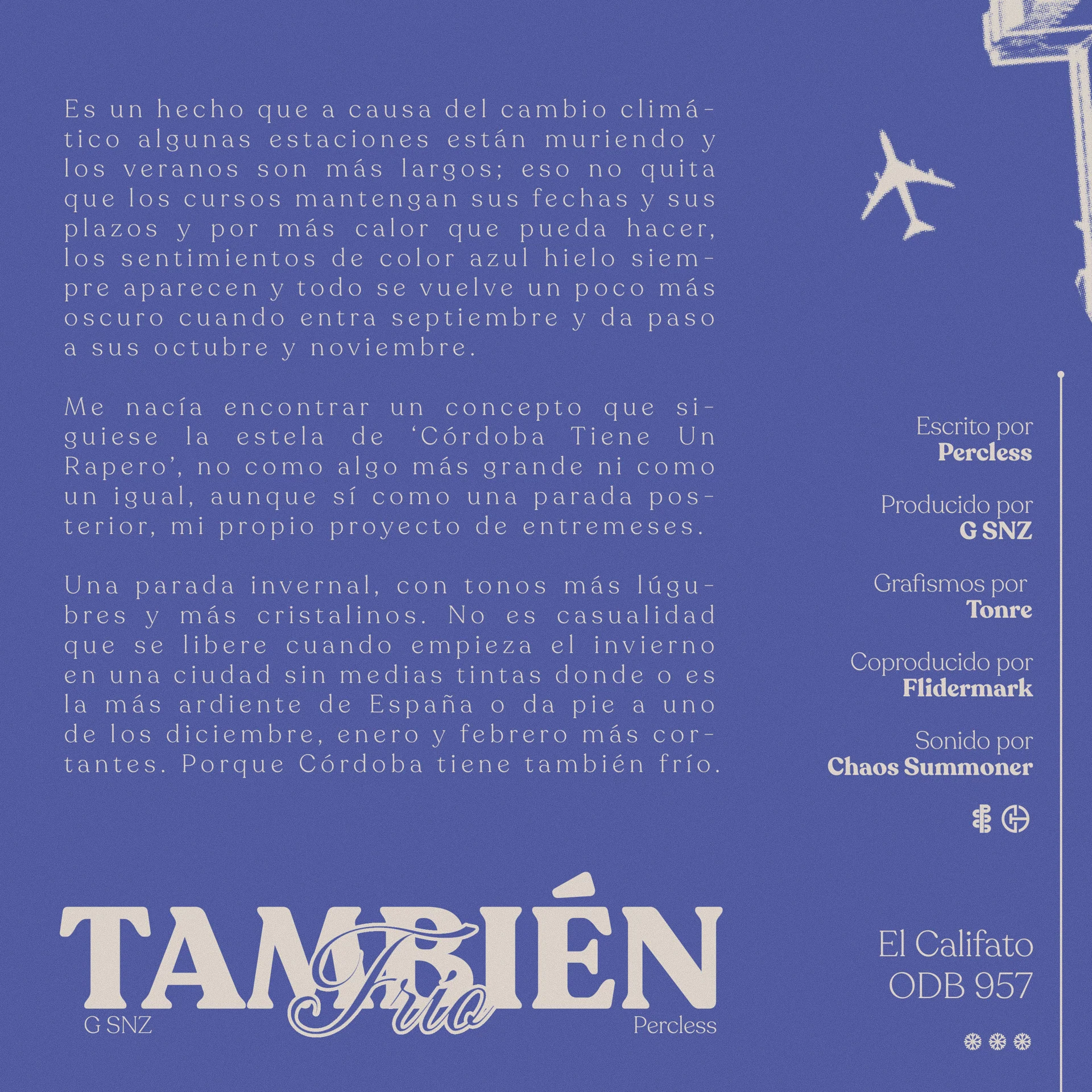 Cover 20 · TAMBIÉN FRÍO PERCLESS CONTRAPORTADA